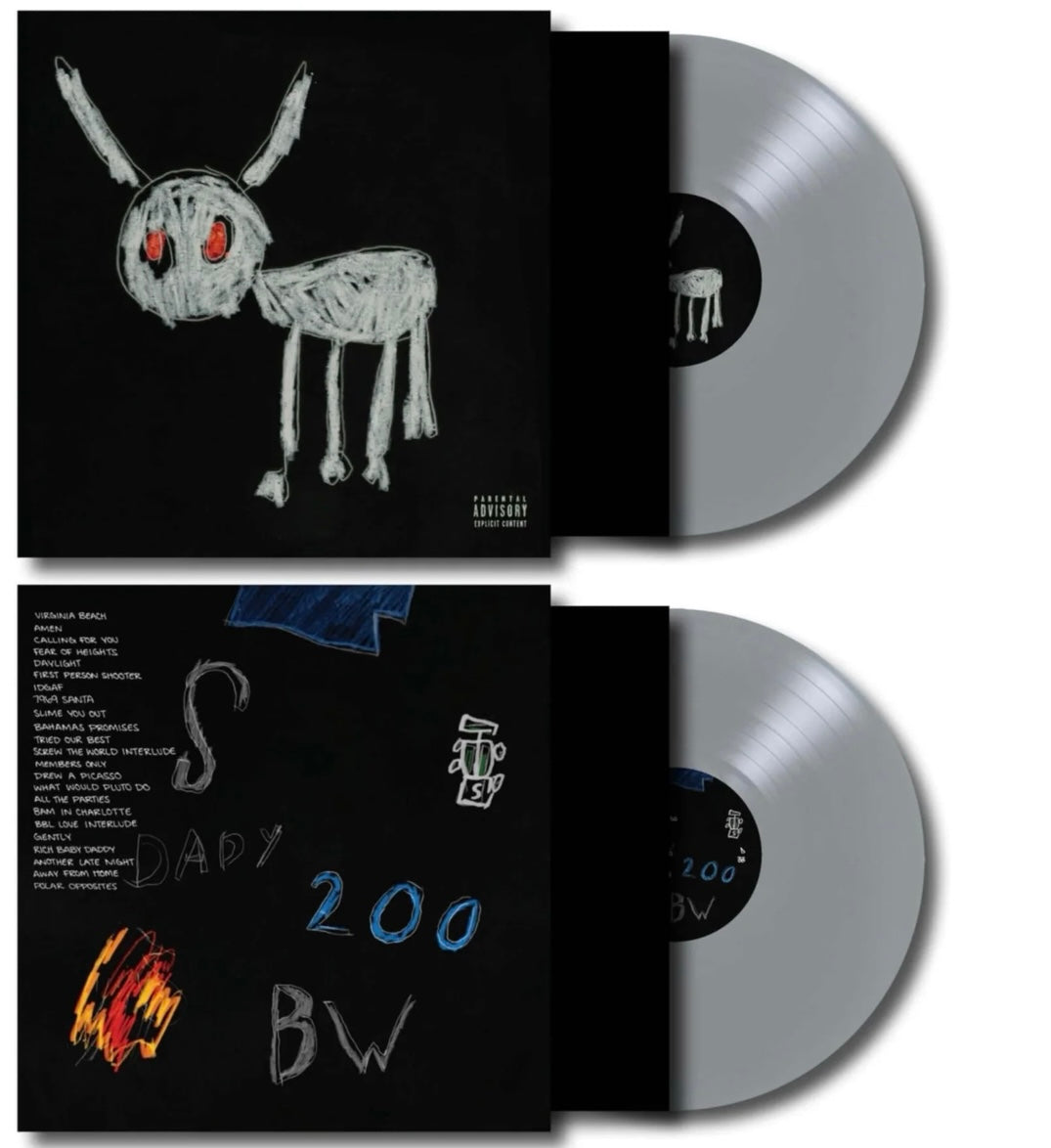 Drake For All The Dogs (EU Import, Silver Vinyl 2LP)