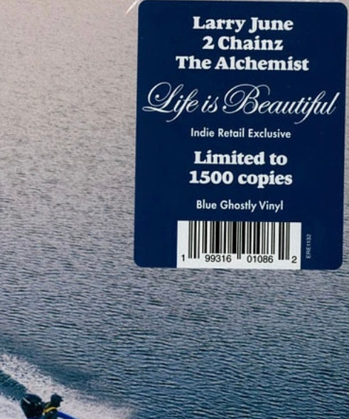 Larry June, 2 Chains & The Alchemist Life Is Beautiful (Indie Exclusive Blue Vinyl)