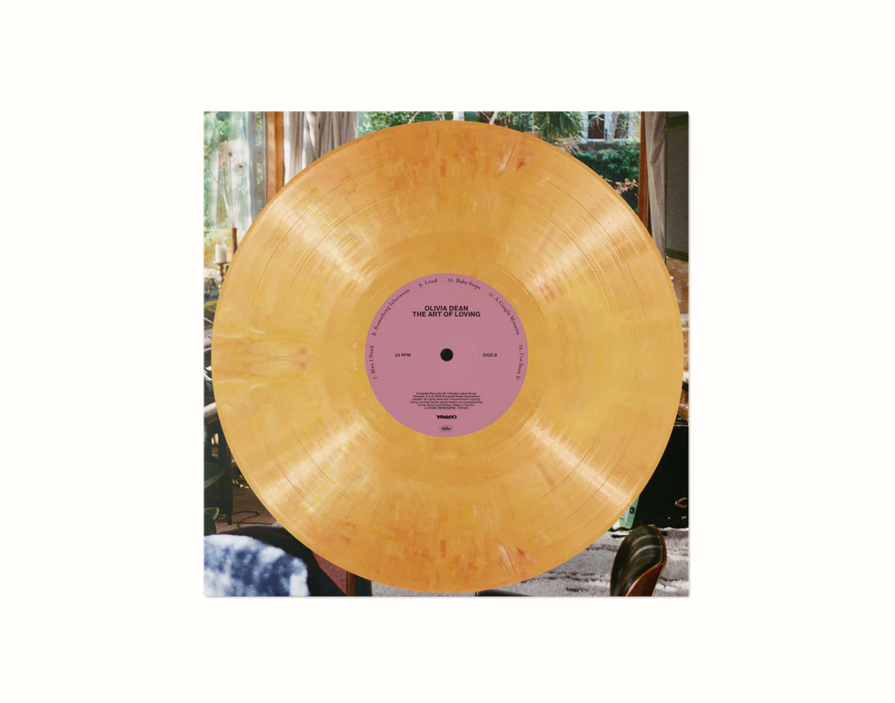 Olivia Dean The Art Of Love (Alternative Cover, Orange Vinyl LP)