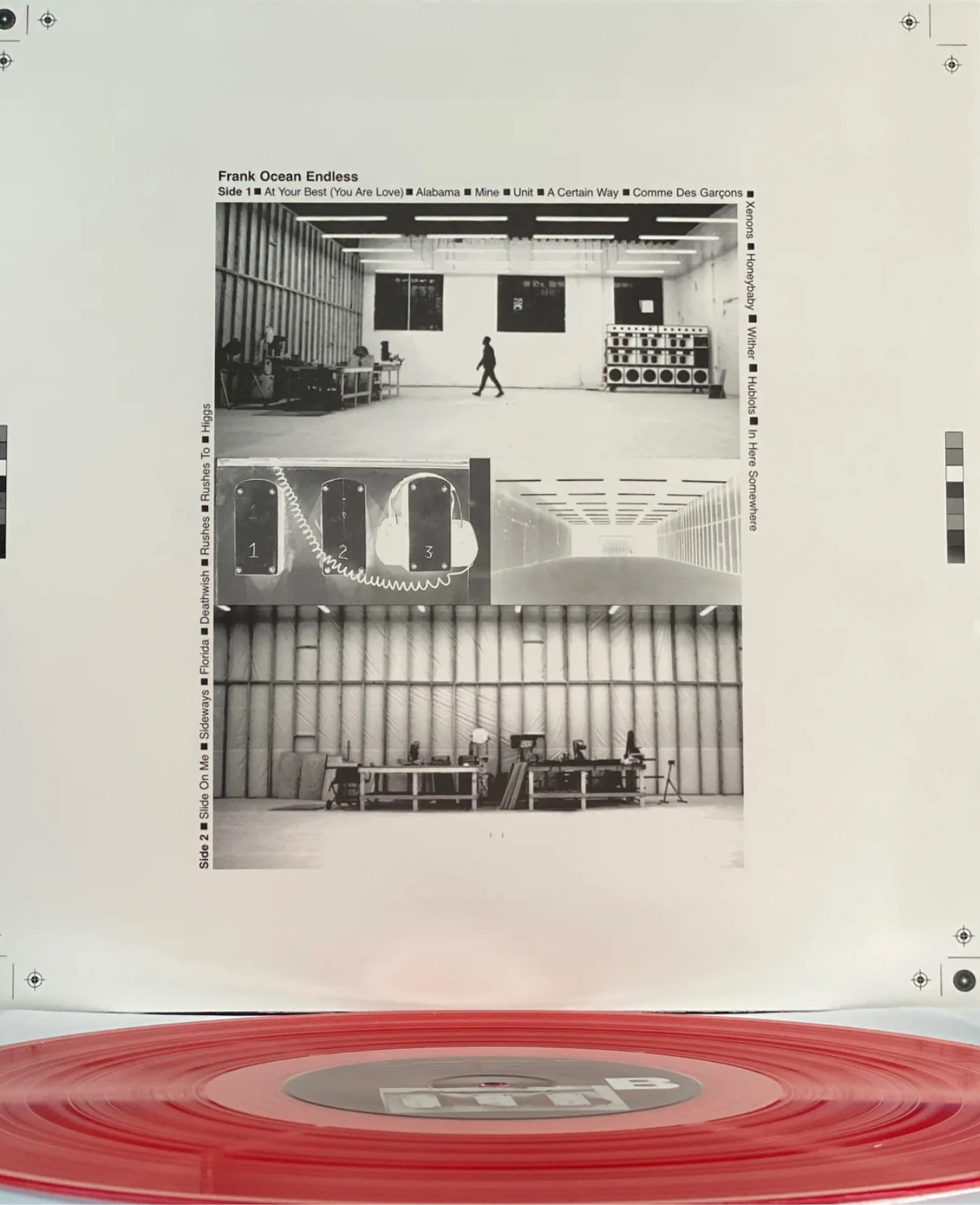 Frank Ocean Endless Alt Cover (EU Import Colored Vinyl)