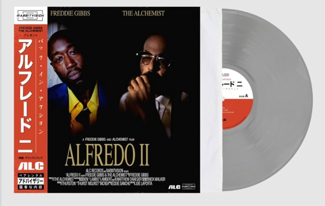 Freddie Gibbs & The Alchemist Alfredo II (Laser Disc Cover, Metallic Silver Vinyl 2LP)