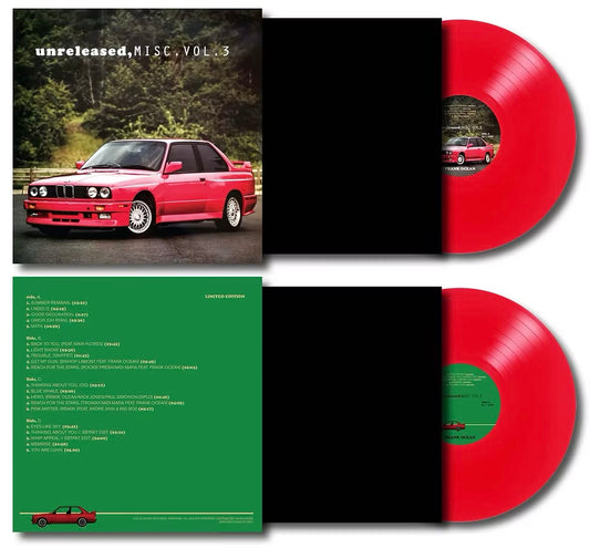 Frank Ocean unreleased, MISC Vol III (Red Vinyl 2LP)