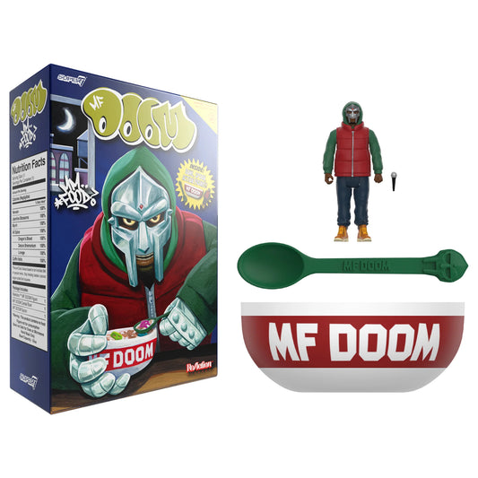 Mf Doom Cereal Box Wave 2 ReAction Figure Toy (Limited Edition)