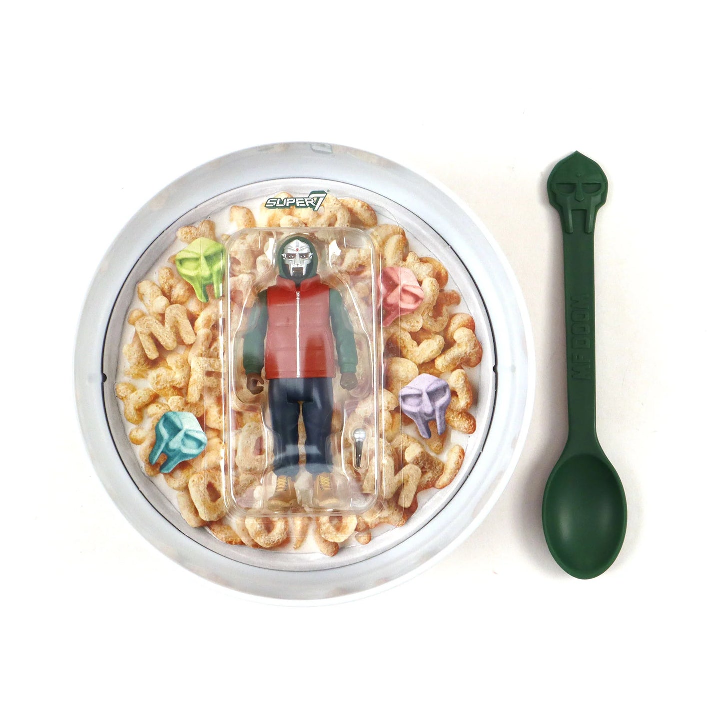 Mf Doom Cereal Box Wave 2 ReAction Figure Toy (Limited Edition)