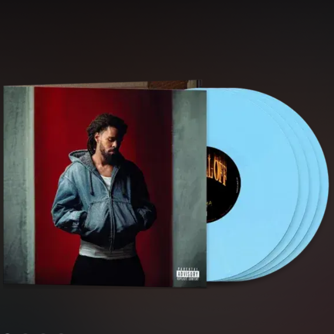 J-Cole The Fall Off (Blue Vinyl Edition, 4LP)