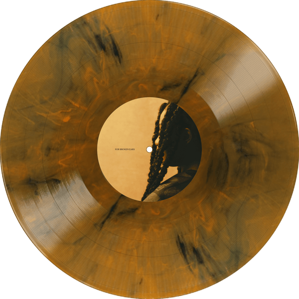 Tems For Broken Ears (5th Anniversary Black & Orange Marble)